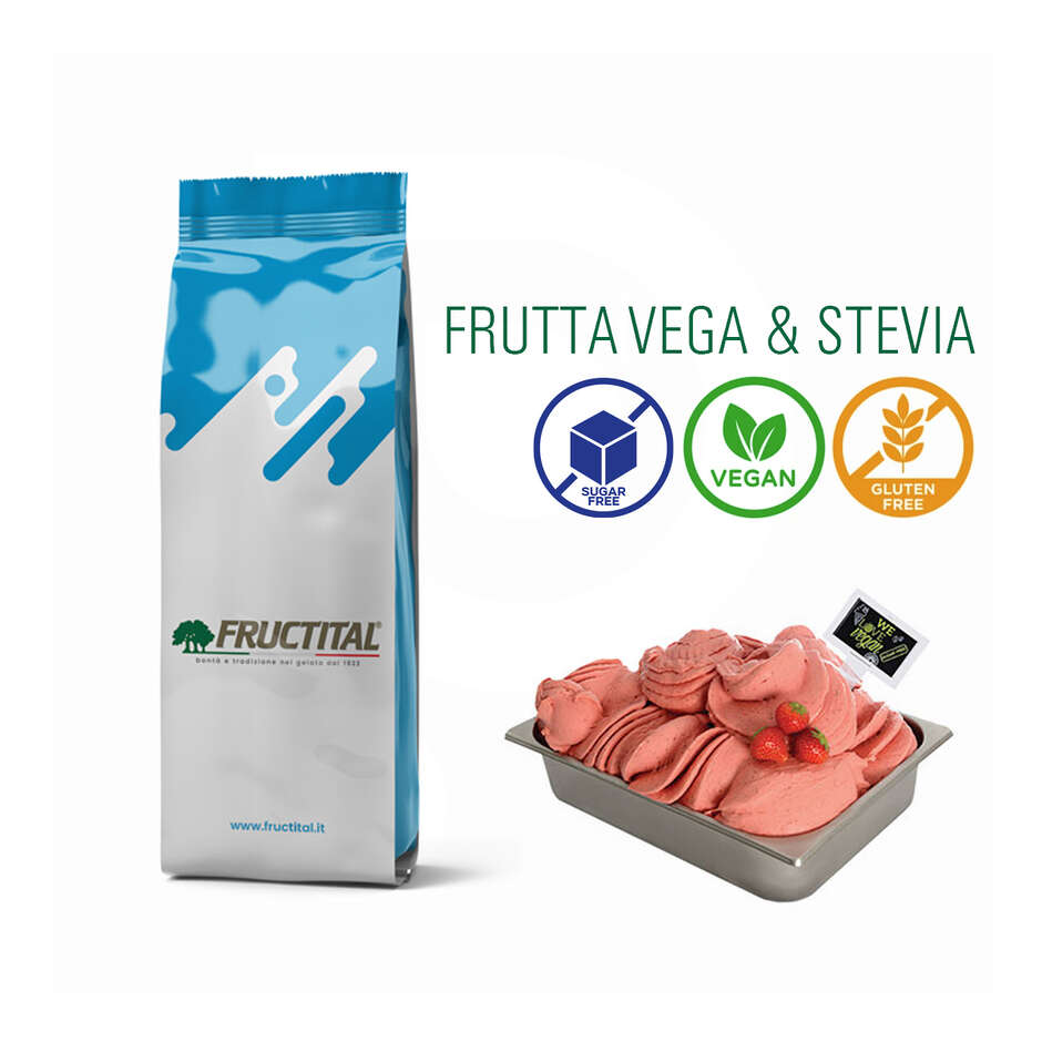 Polsinelli Base per gelato Frutta & Stevia (1,05 Kg)