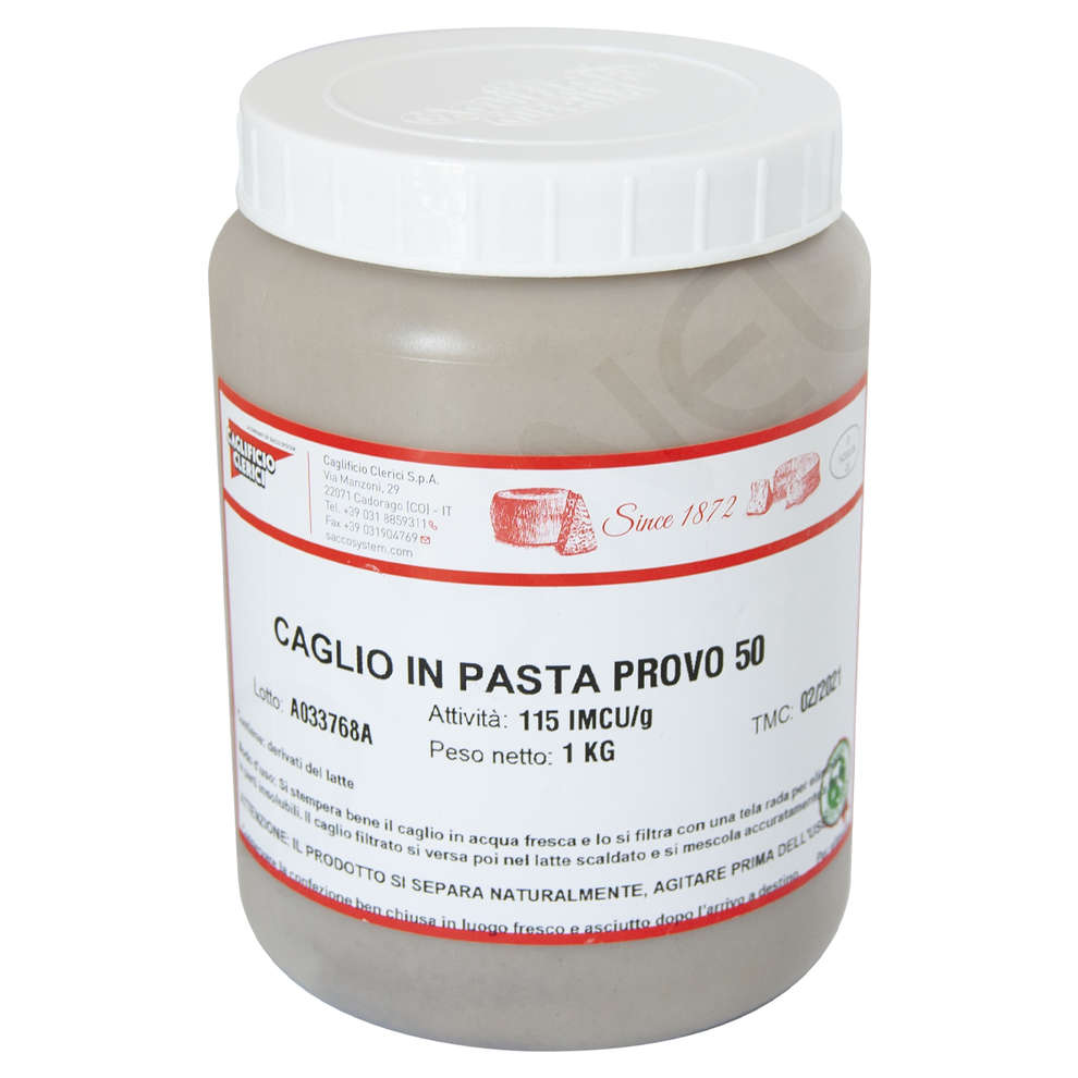 Polsinelli Caglio in pasta solubile Provo 50 imcu 115 (1 kg)
