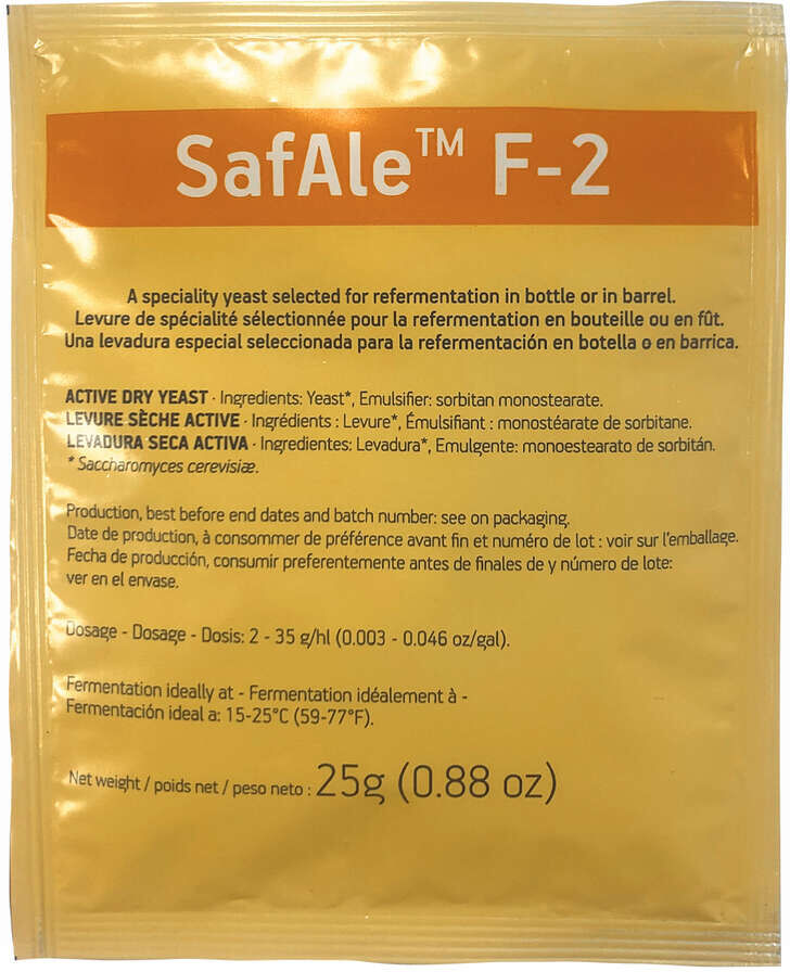 Polsinelli Lievito secco Fermentis SafAle F-2 (25 g)