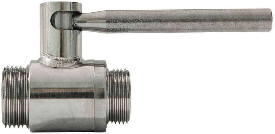 Polsinelli Valvola a sfera inox 1" M x 3/4" M DN20