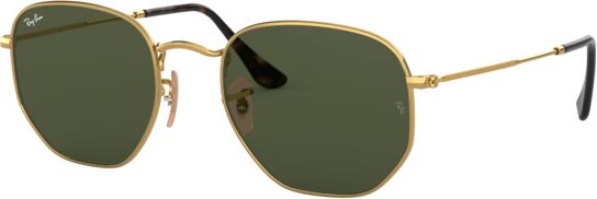 ray-ban hexagonal flat lenses rb 3548n (001)