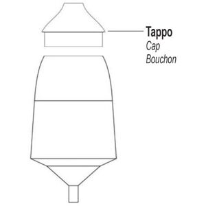 Innobiz Tappo in Vetro - ricambio per nebulizzatore Bo