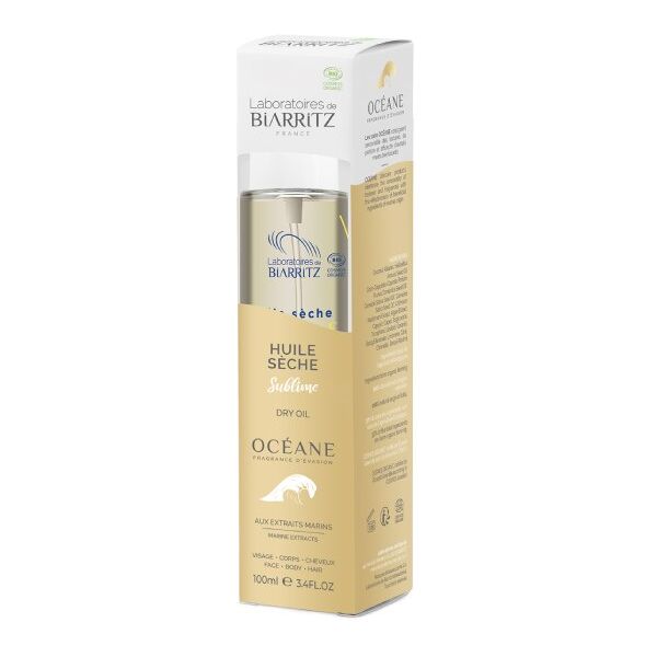 laboratoires de biarritz olio secco oceane - bio - 100ml