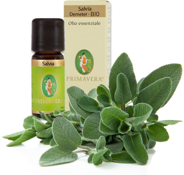 Flora Salvia - olio essenziale - demeter - bio - 10ml