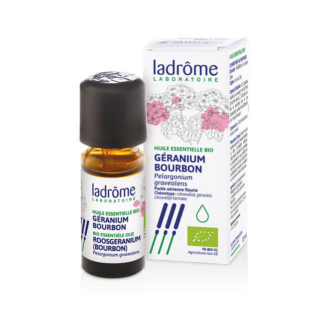 Ladrome Geranio - olio essenziale - bio - 10ml