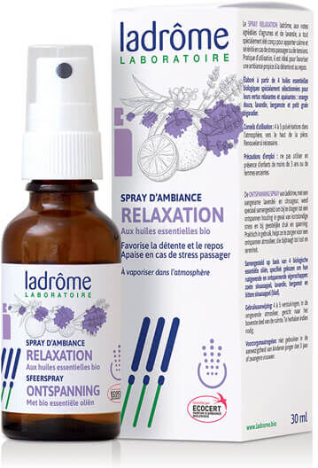 Ladrome Relax - spray ambiente con oli essenziali - bio - 30ml