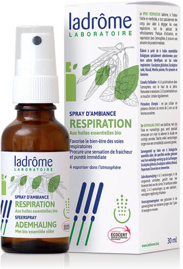 Ladrome Respiro - spray ambiente con oli essenziali - bio - 30ml