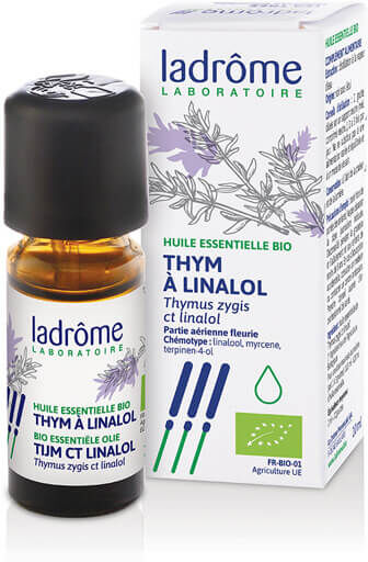 Ladrome Timo linalolo bianco - olio essenziale - bio - 10ml