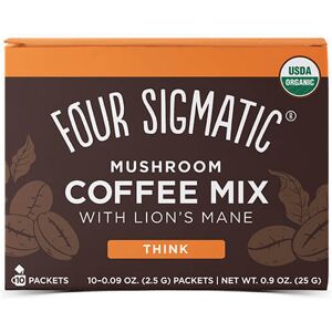 Four Sigmatic Mushroom coffee mix con hericium e chaga - bio - 10 bustine