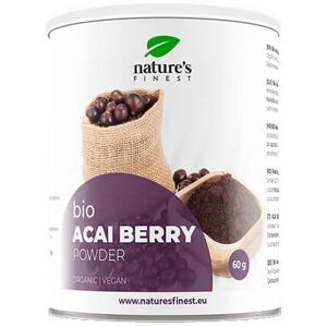 Natures Finest - Nutrisslim Acai in polvere - bio - 60g