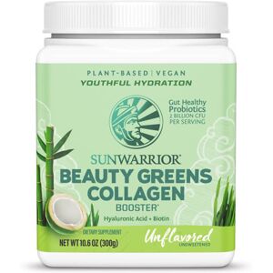 Sunwarrior Beauty greens collagen booster - non aromatizzato - 300g