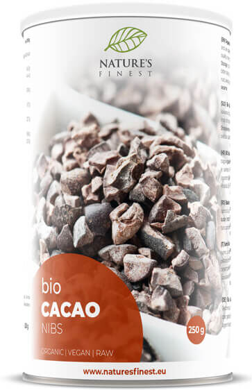 Natures Finest - Nutrisslim Cacao nibs - bio - 250g