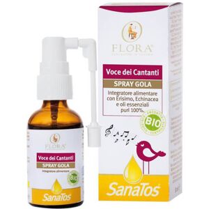 Flora Voce dei cantanti - spray gola - bio - 25ml