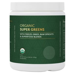 Global Healing Super greens - 20+ germogli e superfoods con enzimi - bio - 270g