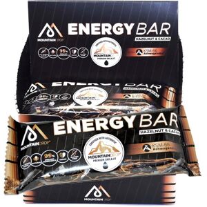 Mountaindrop Barretta energetica con shilajit e ashwagandha - nocciole e cacao - 15x45g