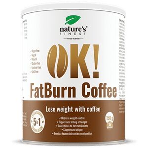 Natures Finest - Nutrisslim OK!FatBurn coffee - bevanda energia e controllo del peso - 150g