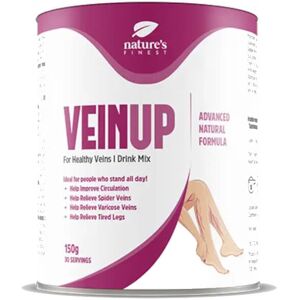 Natures Finest - Nutrisslim Veinup - vene varicose - per bevanda gusto arancia - 150g