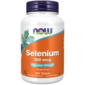 NOW Foods Selenio - 100mcg - 250 tabs