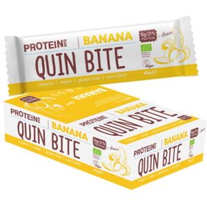 Quin Bite Barretta proteica - banana e cioccolato - bio - 16x45g