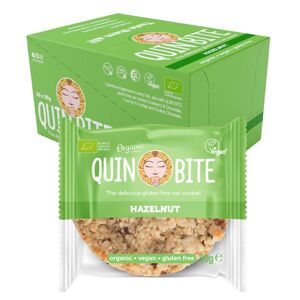 Quin Bite Cookie - nocciole - bio - 10x50g