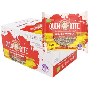 Quin Bite Croccante di semi - paprica affumicata - bio - 12x21g