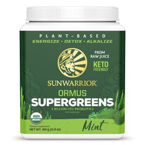 Sunwarrior Ormus supergreens mint - bio - 450g