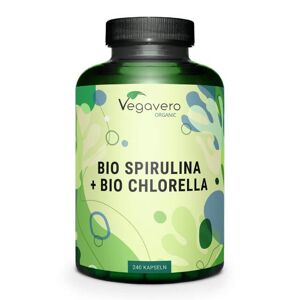 Vegavero Spirulina + Chlorella - bio - 240 caps