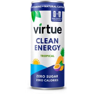 Virtue Drinks Virtue clean energy - tropical - 6 pezzi x 250ml