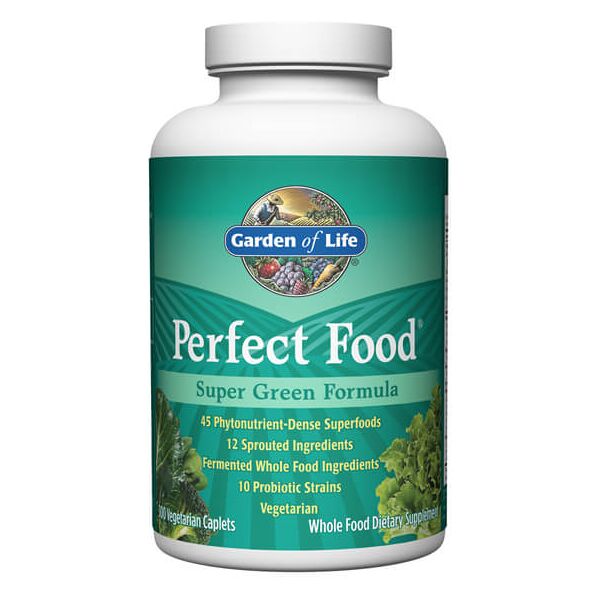 garden of life perfect food - super green formula - 300 compresse