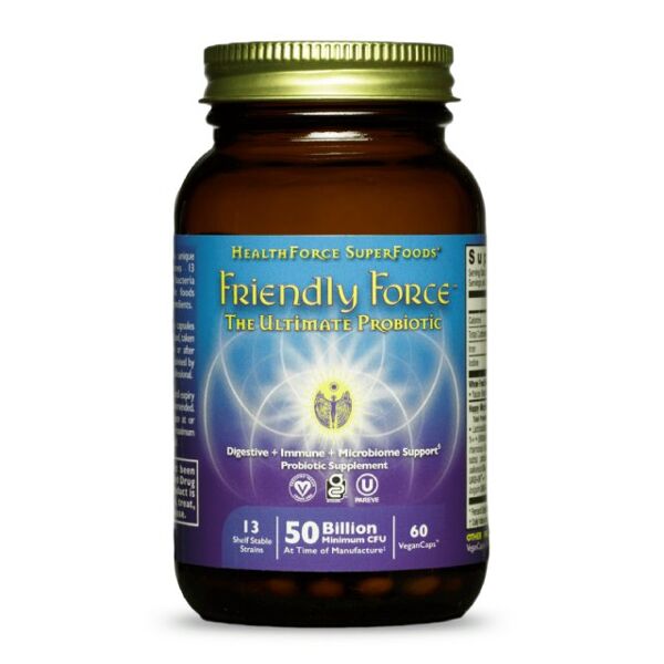 healthforce friendly force - the ultimate probiotic - 60 vcaps