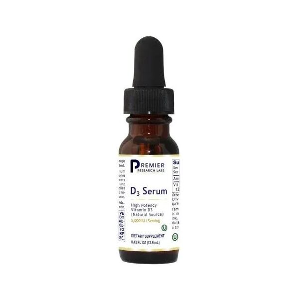 premier research labs vitamina d3 liquida - d3 serum (1000iu per goccia)