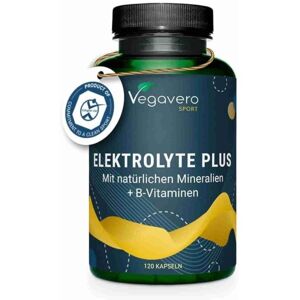Vegavero Complesso di Elettroliti 120 capsule - Integratore di elettroliti Vegavero Complesso di Elettroliti 120 capsule - Integratore di elettroliti