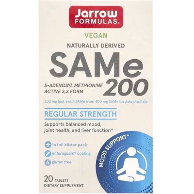 Jarrow Formulas SAMe 400 - Supporta articolazioni, fegato e umore Jarrow Formulas SAMe 400 - Supporta articolazioni, fegato e umore