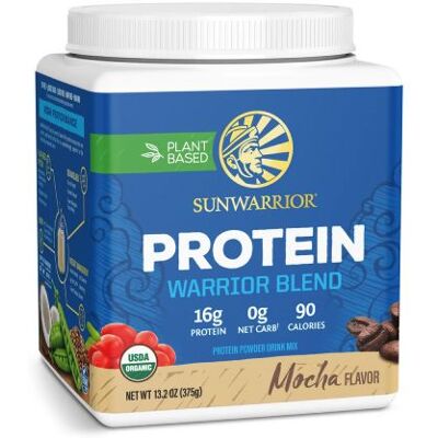 Mix Guerriero Sunwarrior Mocha Proteine - Vegano, Ricco in BCAA Mix Guerriero Sunwarrior Mocha Proteine - Vegano, Ricco in BCAA
