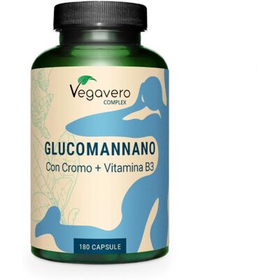Vegavero Glucomannano Complex - 180caps Vegavero Glucomannano Complex - 180caps