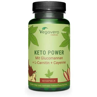 Vegavero Keto power complex - metabolismo grassi e controllo appetito - 60 caps Vegavero Keto power complex - metabolismo grassi e controllo appetito - 60 caps