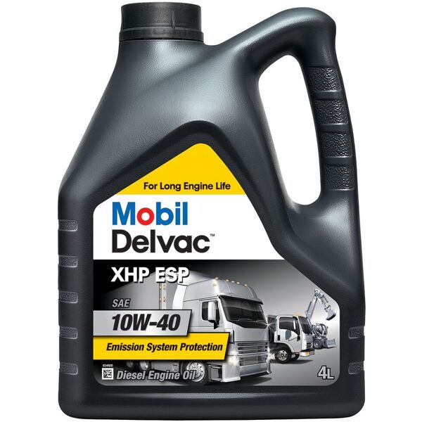 mobil olio motore delvac xhp esp 10w40 4l