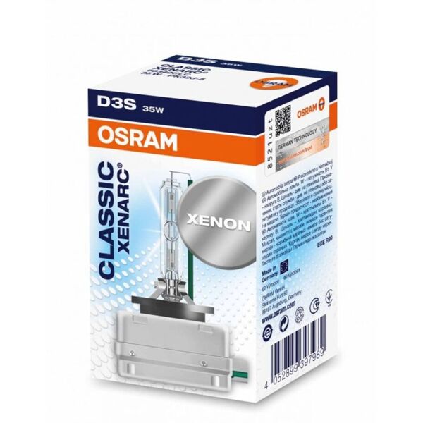 osram lampadina allo xeno d3s xenarc classic 85v, 35w