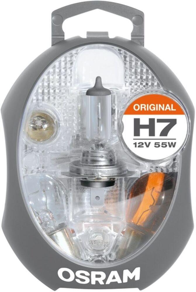 Osram Set di lampade H7 (und P21W PY21W P21/5W R5W W5W 1x15A 1x20A 1x30A)