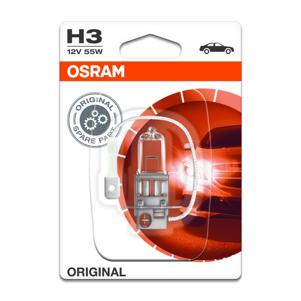 Osram Lampada alogena H3 Standard 12V, 55W