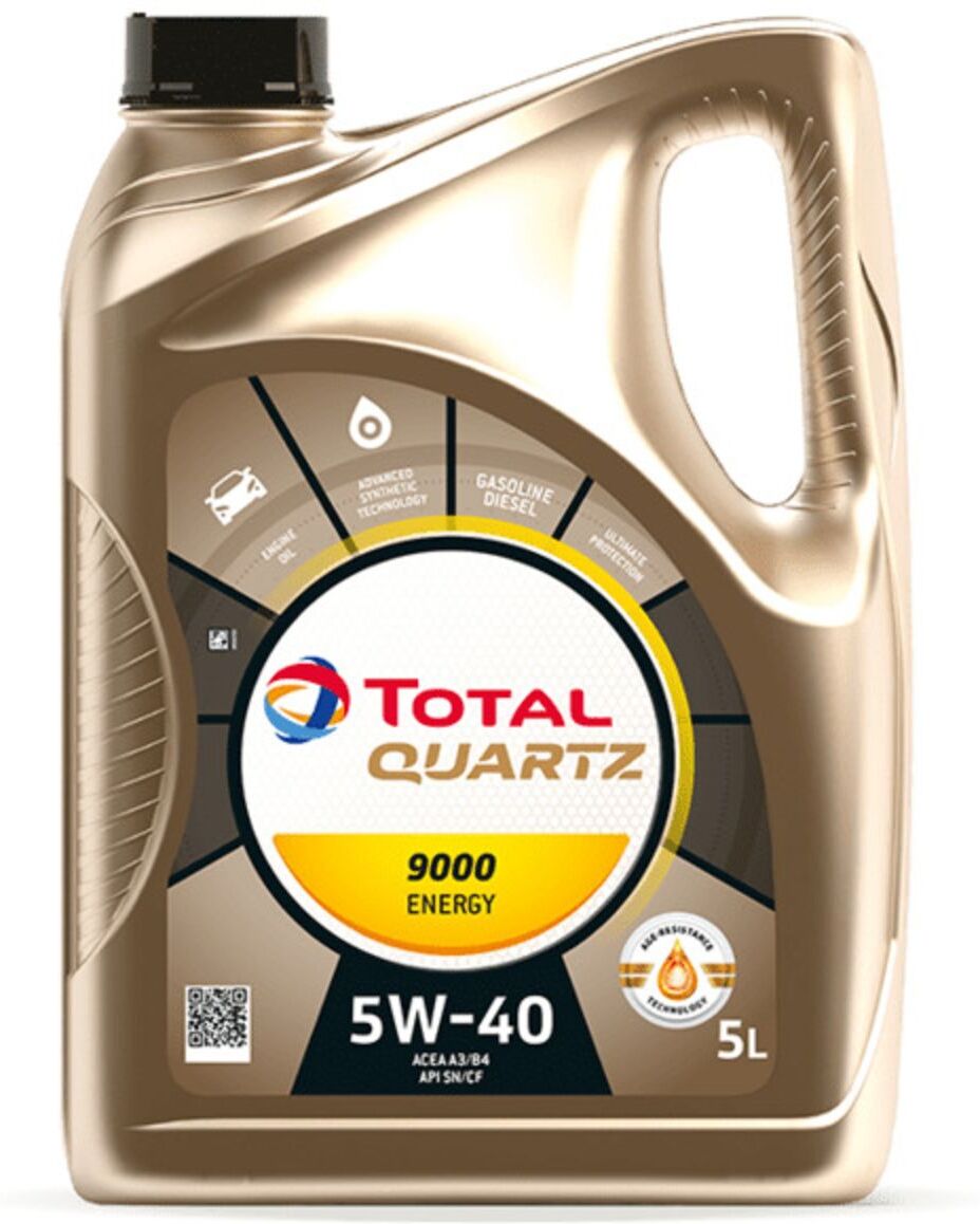 Total Olio motore Quartz 9000 Energy 5W40, 5L