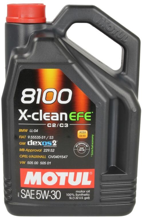 Motul Olio motore 8100 X-Clean EFE 5W30 5L