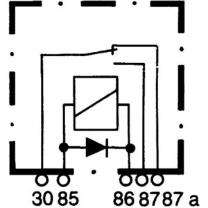 Hella Relè multifunzione 4RD 965 400-027 Hella Relè multifunzione 4RD 965 400-027