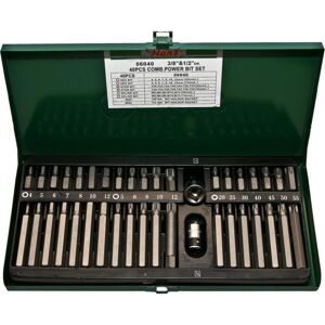 Set di 40 inserti per cacciavite Hex Torx - Cassetta degli attrezzi Set di 40 inserti per cacciavite Hex Torx - Cassetta degli attrezzi