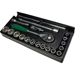 Set di chiavi a bussola HANS 1/2" 23 Pezzo Set di chiavi a bussola HANS 1/2" 23 Pezzo