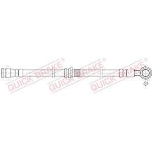 Quick Brake Tubo flessibile del freno 58.847 Quick Brake Tubo flessibile del freno 58.847