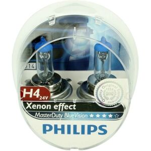 Philips Lampada alogena H4 Master Duty Blue Vision 24V/75/70W, 2 Pezzo Philips Lampada alogena H4 Master Duty Blue Vision 24V/75/70W, 2 Pezzo