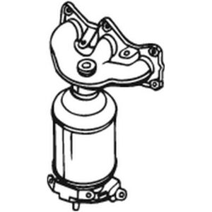 Catalizzatore BOSAL 090-562 - Euro 4 per VW, Seat, Skoda Catalizzatore BOSAL 090-562 - Euro 4 per VW, Seat, Skoda