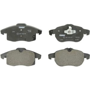 Ferodo Set di pastiglie freno FDB1520, anteriore Ferodo Set di pastiglie freno FDB1520, anteriore