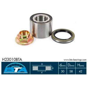 Kit cuscinetti ruota BTA H23010BTA - Asse posteriore Kit cuscinetti ruota BTA H23010BTA - Asse posteriore